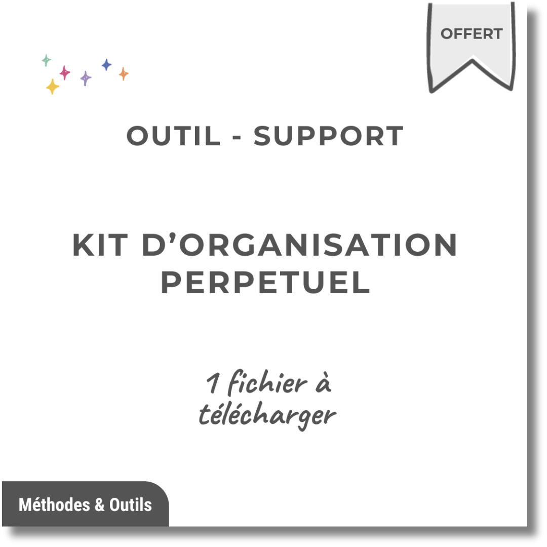 💡 Kit d’Organisation - Calendrier perpétuel